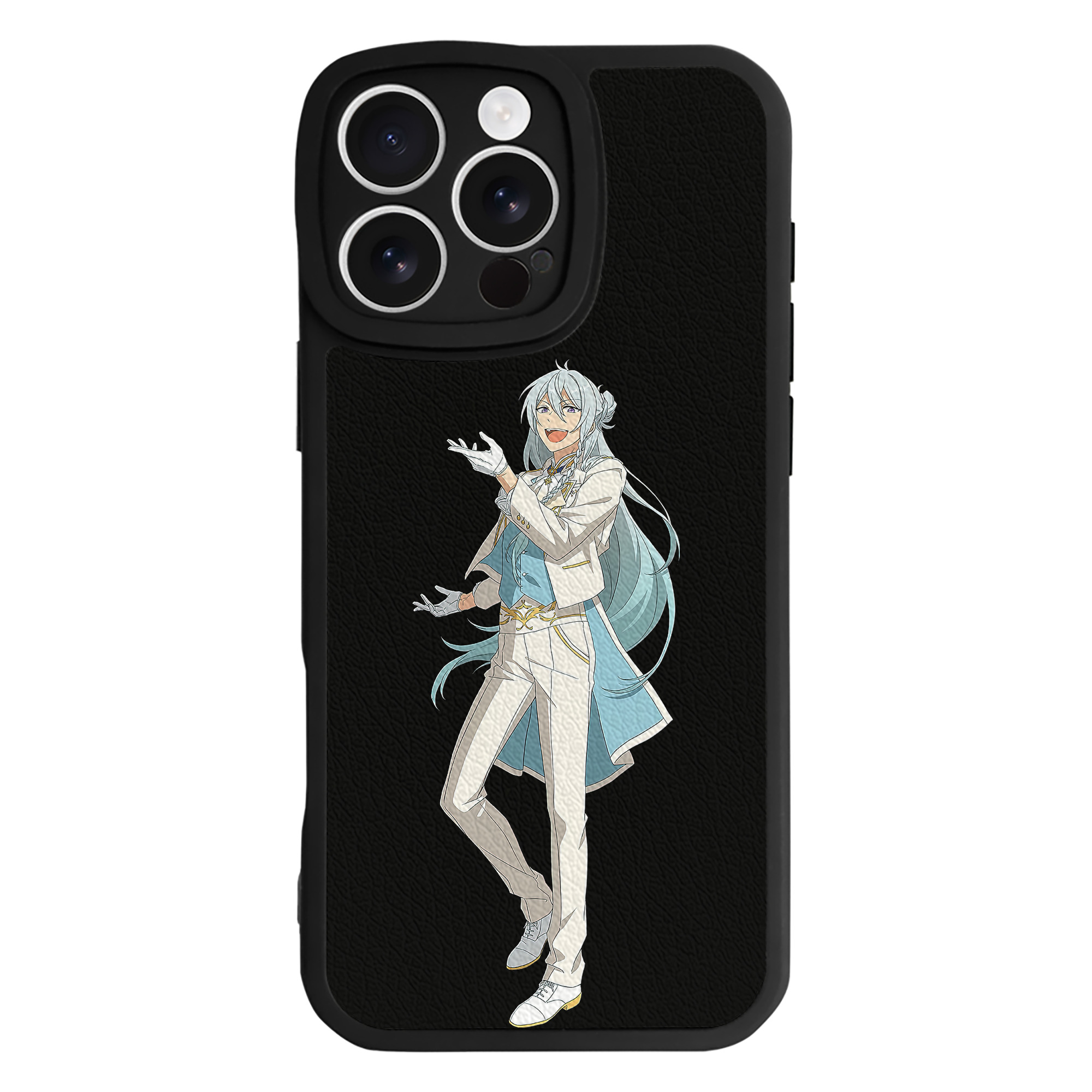 （画像用） あんさんぶるスターズ! Ensemble Stars 【iPhone 16シリーズ対応】シリコンスマホケース（レザー調） 材質：シリコン